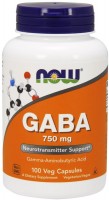 Photos - Amino Acid Now GABA 750 mg 120 tab 