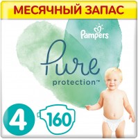 Photos - Nappies Pampers Pure Protection 4 / 160 pcs 