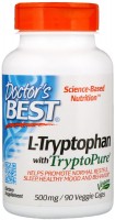 Photos - Amino Acid Doctors Best L-Tryptophan 500 mg 90 cap 