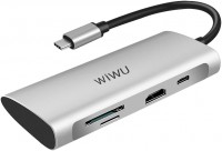 Photos - Card Reader / USB Hub WiWU Alpha 731HP 