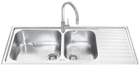 Photos - Kitchen Sink Smeg LG116D 1160х500