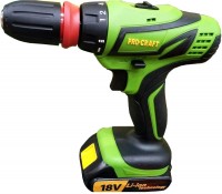 Photos - Drill / Screwdriver Pro-Craft PA18ProDFR 