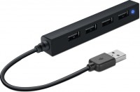 Card Reader / USB Hub Speed-Link Snappy Slim USB Hub 4 Port USB 2.0 Passive 