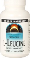 Photos - Amino Acid Source Naturals L-Leucine 500 mg 240 cap 