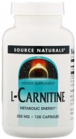 Photos - Fat Burner Source Naturals L-Carnitine 250 mg 60