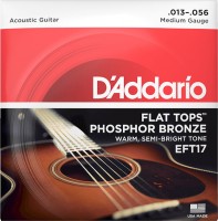 Strings DAddario Flat Top Phosphor Bronze 13-56 
