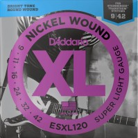 Strings DAddario XL Nickel Wound DB 9-42 