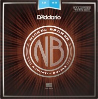 Strings DAddario Nickel Bronze Balanced 12-52 