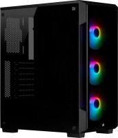 Computer Case Corsair iCUE 220T RGB Tempered Glass black