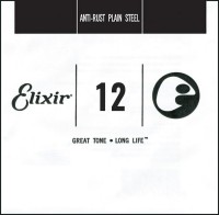 Strings Elixir Anti-Rust Plain Steel Single 12 