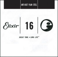 Photos - Strings Elixir Anti-Rust Plain Steel Single 16 