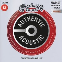 Strings Martin Authentic Acoustic Lifespan 2.0 Phosphor Bronze 12-54 
