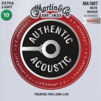 Photos - Strings Martin Authentic Acoustic Lifespan 2.0 Bronze 12-String 10-47 