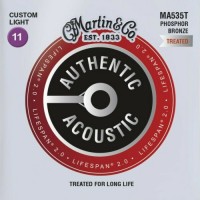 Strings Martin Authentic Acoustic Lifespan 2.0 Phosphor Bronze 11-52 