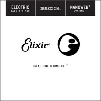 Photos - Strings Elixir Electric Bass Nanoweb Stainless Steel Single 65 L 