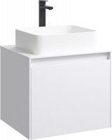 Photos - Washbasin cabinet AQWELLA Mobi 60 MOB0706W 