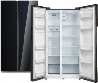 Photos - Fridge Biryusa SBS587 BG black