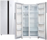 Photos - Fridge Biryusa SBS587 WG white