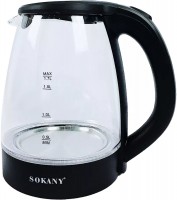 Photos - Electric Kettle SOKANY SC-322 2000 W 1.7 L  black