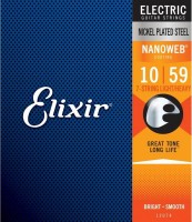 Photos - Strings Elixir Electric 7-String Nanoweb Light/Heavy 10-59 