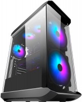 Photos - Computer Case 1stPlayer X8 RGB LED black