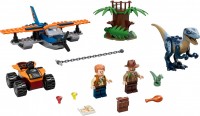 Construction Toy Lego Velociraptor Biplane Rescue Mission 75942 