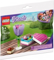 Construction Toy Lego Chocolate Box and Flower 30411 