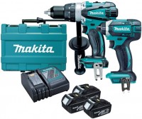 Photos - Power Tool Combo Kit Makita DLX2145X1 