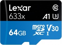 Memory Card Lexar High-Performance 633x microSD 128 GB