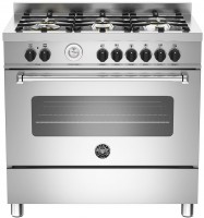 Photos - Cooker Bertazzoni MAS906 MFESXT stainless steel