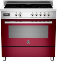 Photos - Cooker Bertazzoni PRO905 IMFESVIT burgundy