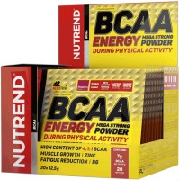 Photos - Amino Acid Nutrend BCAA Energy Mega Strong Powder 20x12.5 g 