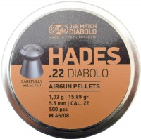 Photos - Ammunition JSB Hades 5.5 mm 1.03 g 500 pcs 