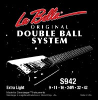 Photos - Strings La Bella Double Ball Steinberger 9-42 