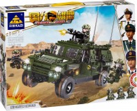 Photos - Construction Toy Kazi War Machine Hummer 84070 