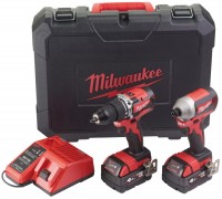 Photos - Power Tool Combo Kit Milwaukee M18 CBLPP2A-402C 