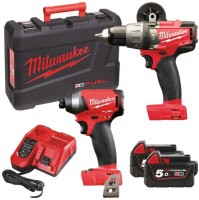 Power Tool Combo Kit Milwaukee M18 BLPP2A2-502X 