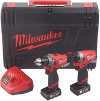 Power Tool Combo Kit Milwaukee M12 FPP2A-602X 