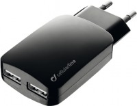 Photos - Charger Cellularline ACHUSBMOBILEDUAL3A 