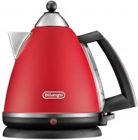 Photos - Electric Kettle De'Longhi Argento Flora KBX 2016.R1 red