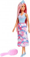 Doll Barbie Dreamtopia Pink Hair FXR94 