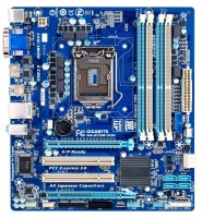 Photos - Motherboard Gigabyte GA-B75M-D3H 