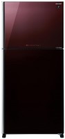 Photos - Fridge Sharp SJ-XG60PGRD burgundy