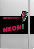 Photos - Notebook Leuchtturm1917 Dots Neon Silver Pink 