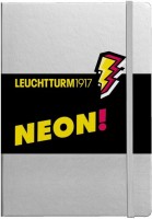 Photos - Notebook Leuchtturm1917 Dots Neon Silver Yellow 