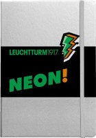 Photos - Notebook Leuchtturm1917 Dots Neon Silver Green 