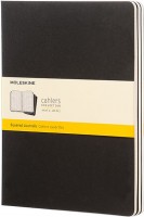 Photos - Notebook Moleskine Set of 3 Squared Cahier Journals XLarge Black 