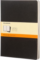 Photos - Notebook Moleskine Set of 3 Ruled Cahier Journals XLarge Black 