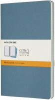 Photos - Notebook Moleskine Set of 3 Ruled Cahier Journals Large Light Blue 