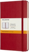 Photos - Notebook Moleskine Ruled Notebook Red 